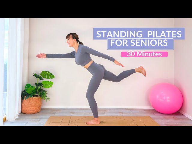 Standing Pilates for Seniors Live! 30 Minutes of Balance