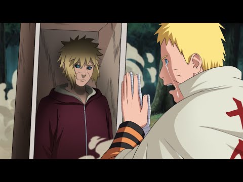 Naruto revives Minato and cries when he sees his father | Minato wants to train Boruto