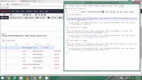 Learning Siebel Open UI - HTML Elements and Selectors
