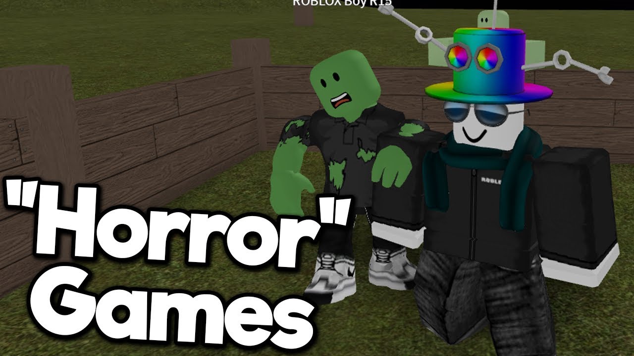 Roblox Horror Games 2 Youtube - roblox horror game with all the horrors