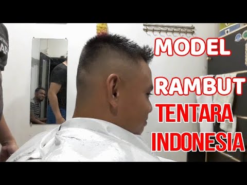  MODEL  RAMBUT  ALA  TENTARA  INA YouTube