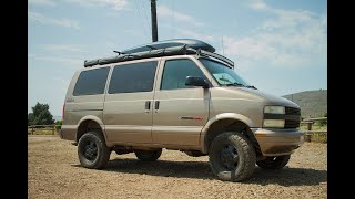 2003 Chevy Astro AWD Camper Van 'The Dude'