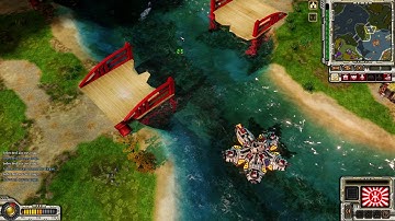 Red Alert 3 2v2 Vs Brutal Ai , Using mods , Gameplay , Live HD