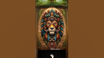 King lion zoom effects editing tutorial | trippy Illustrations #zoomeffects #techtutorial