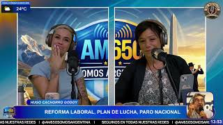 HUGO CACHORRO GODOY -  REFORMA LABORAL, PLAN DE LUCHA, PARO NACIONAL - OID MORTALES - AM650