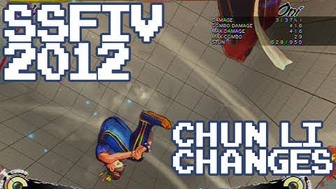 AE 2012: Chun Li changes & testing