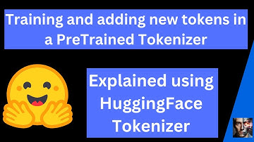Training and adding new tokens in a Pre-trained Tokenizer !!