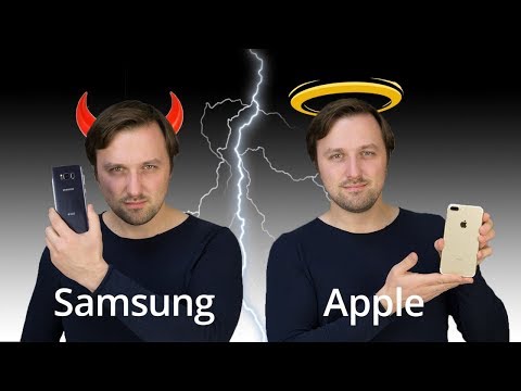 Сравнение iPhone 7 Plus против Samsung Galaxy S8