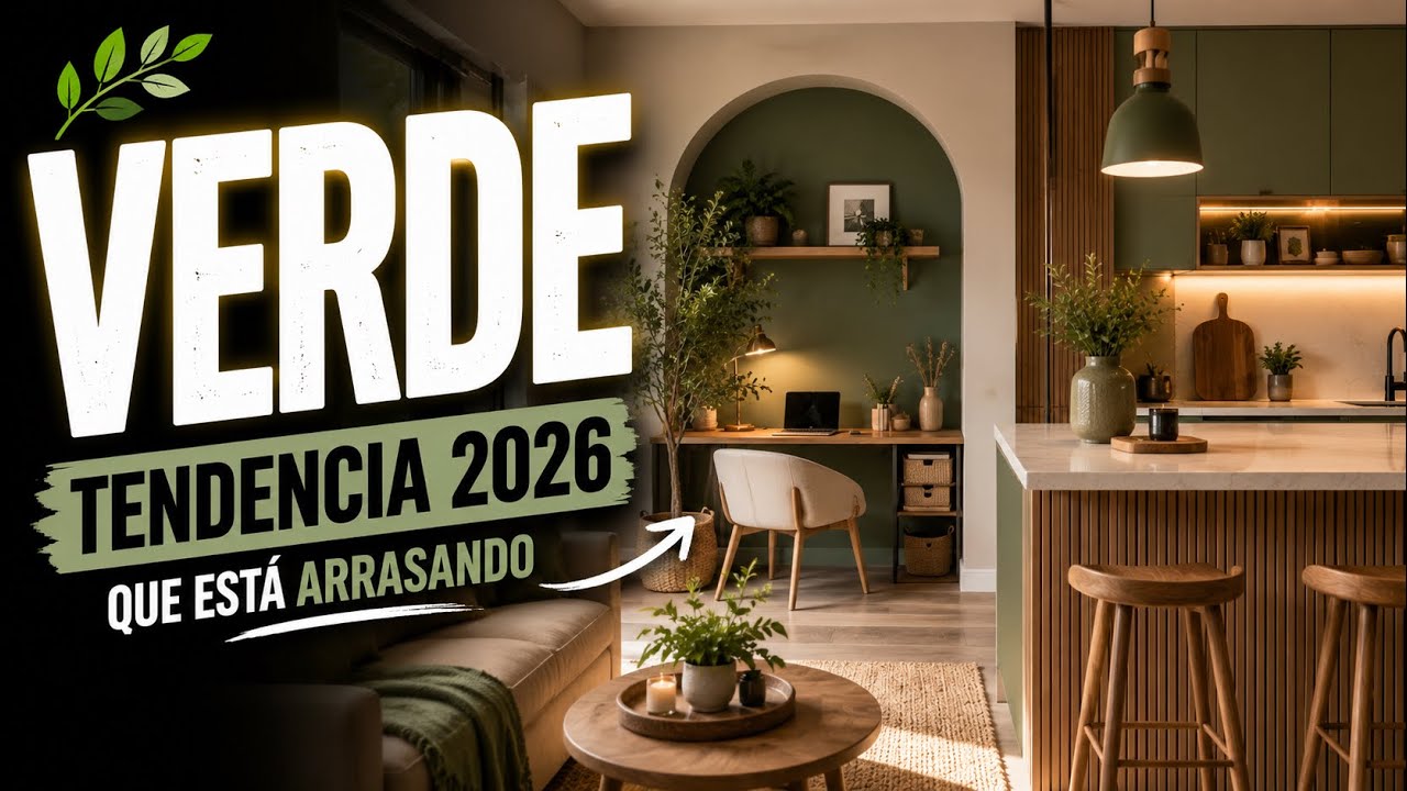 DECORA con VERDE 🌿 La TENDENCIA que ARRASA en 2026 😱 27 Ideas de ...