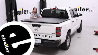 etrailer | Installing the Westin Soft Roll Up Tonneau Cover on a 2024 Nissan Frontier screenshot 5
