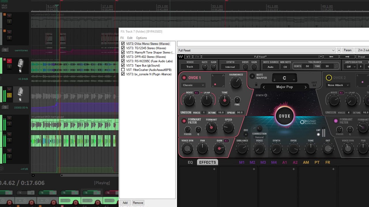my a hee, my a hoo, my ahaha - waves ovox can even make text-to-speech clips sound good