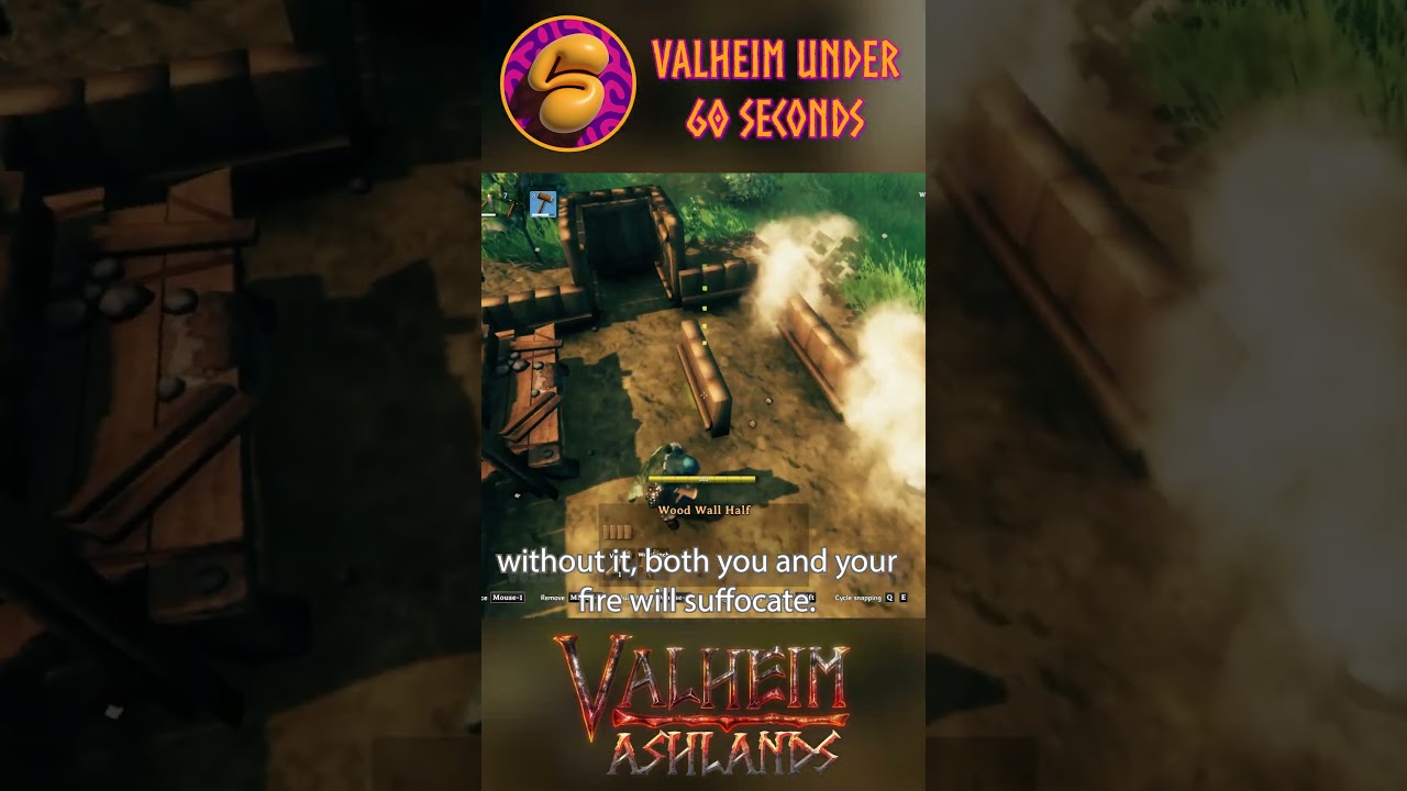A Cheap Starter Base - Valheim under 60 seconds