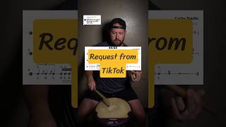Another TikTok Request! #drummer #drums #snare #reels #shorts #drumline #percussion #drumming