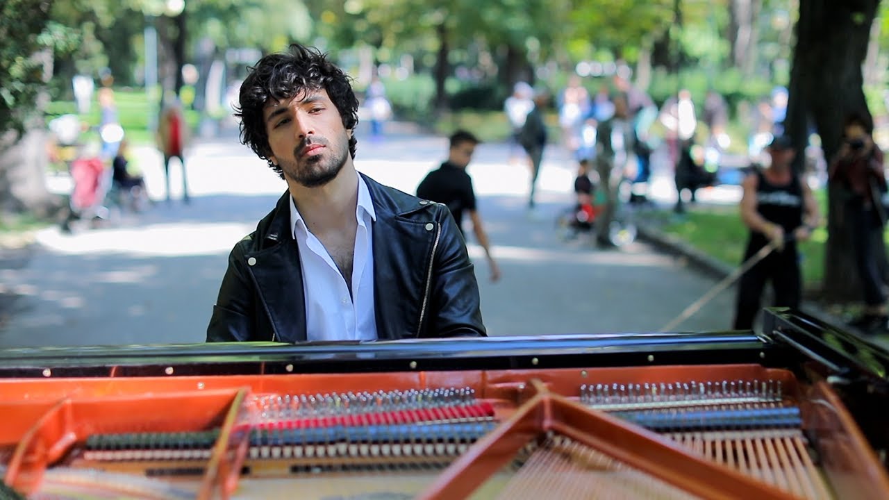 Playing SOMEONE YOU LOVED in the Park