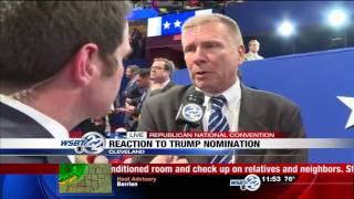 Michigan delegate reaction to Trump speech