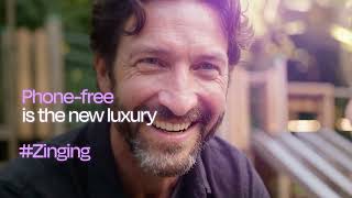 Join the phone-free movement, #Zinging