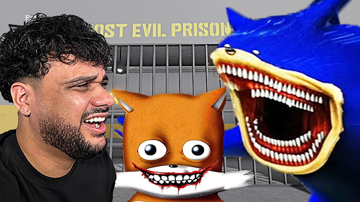 SONIC SHIN TAPES E TAILS DESTRUIU A PRISÃO NO ROBLOX..