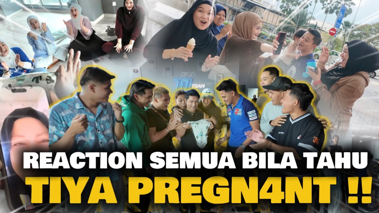 REACTION AI TEAM DAN FAMILY DAPAT TAHU BINI AKU PREGNANT !!!