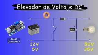 CONVERTIDOR ELEVADOR BOOST | Elevador de Voltaje