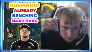 VIT Humanoid Already BENCHING Naak Nako 👀 [VITALITY SCRIMS]