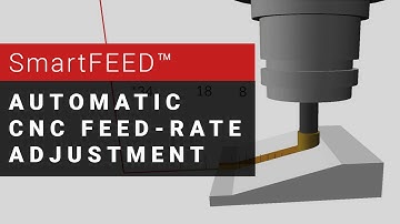Adjusting CNC Feed-Rate Automatically with SmartFEED from ICAM
