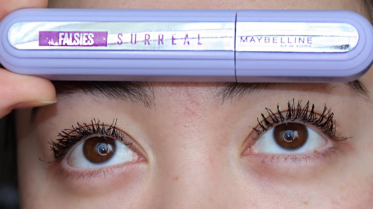 Maybelline Falsies Surreal Mascara Review | Caroline Mystee - YouTube