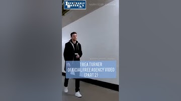 Cringe or Cool? (Part 2) Trea Turner Free Agency Highlights Reel Video narrated by Jon Hamm #dodgers