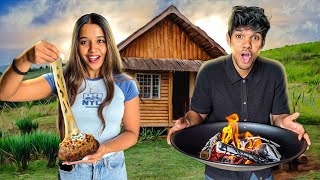 We Stayed In A Wooden House 🏡 සිංහල vlog | Yash and Hass