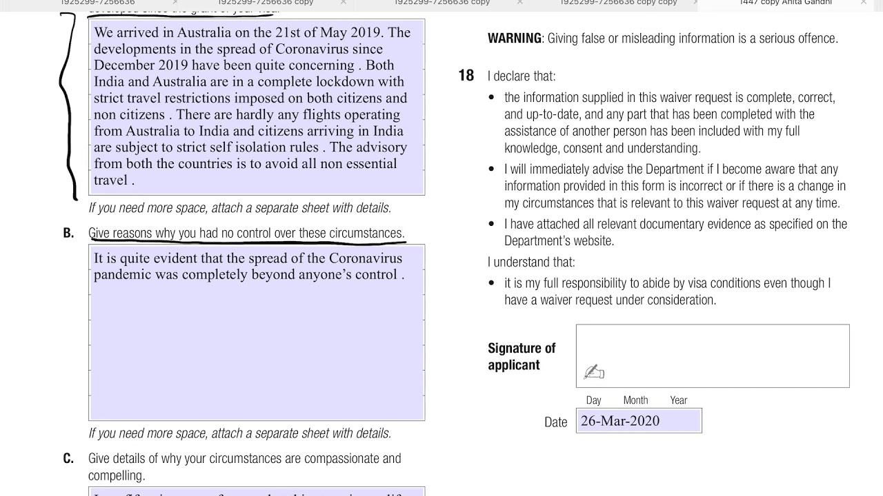 VIDEO IN ENGLISH HOW TO REQUEST A NO FURTHER STAY WAIVER YouTube