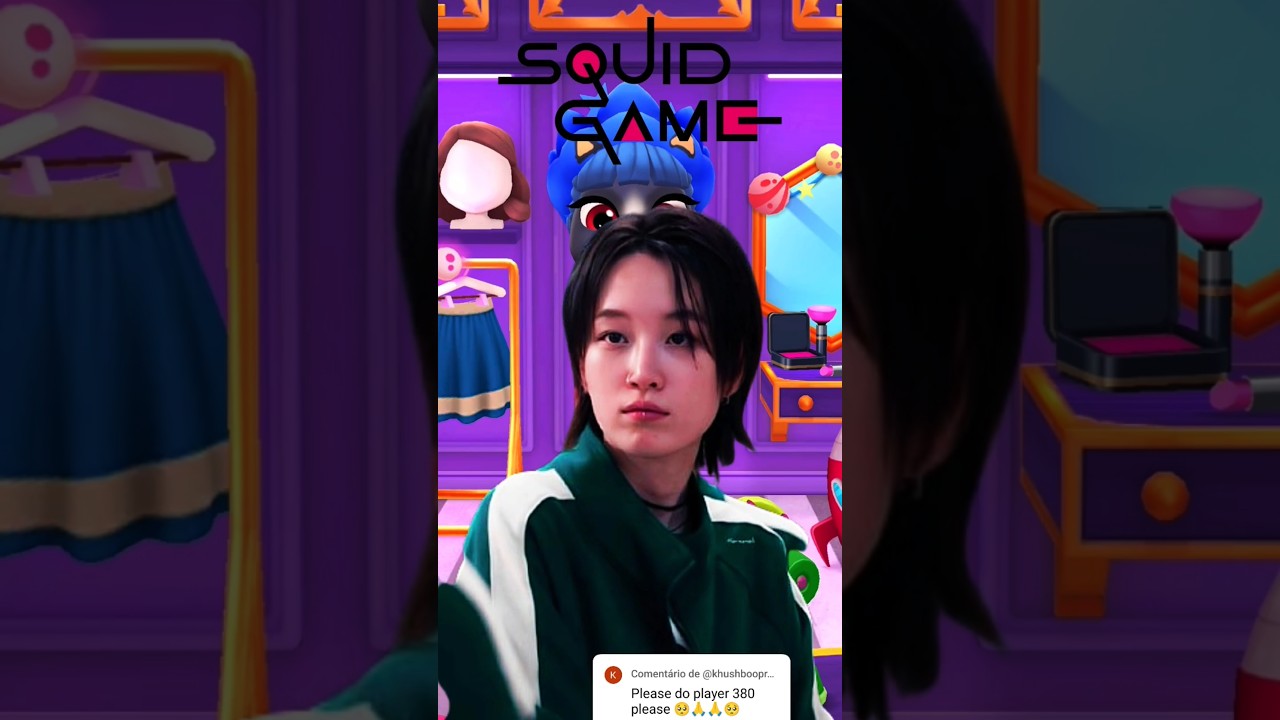 Player 380 Squid Game 2 se-mi Round 6 My Talking Angela 2 