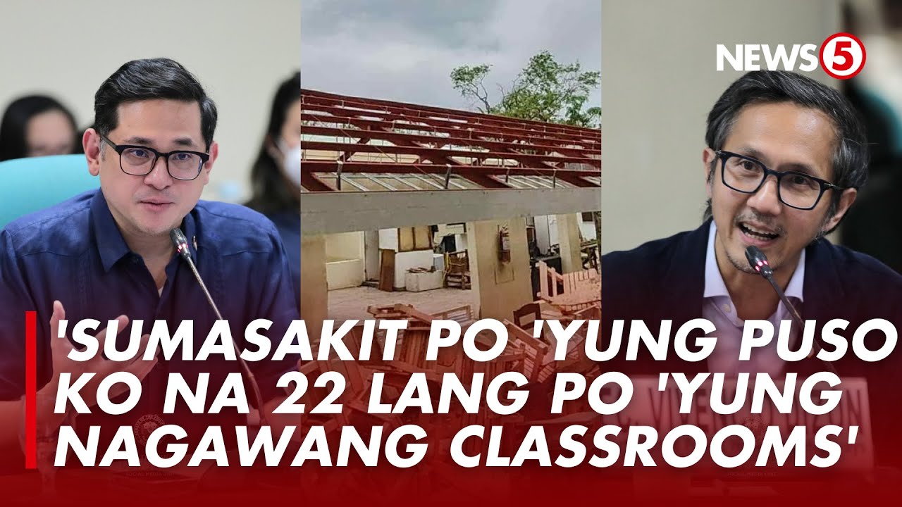Sen. Bam Aquino, nababahala sa estado ng classroom shortage sa bansa