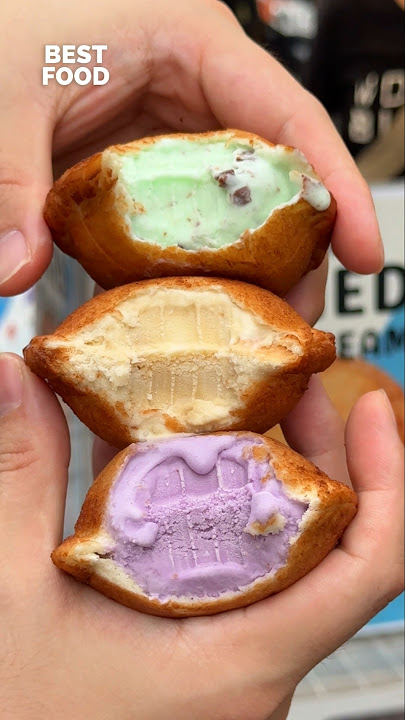 Fried Ice Cream at Sungai Long Night Market!