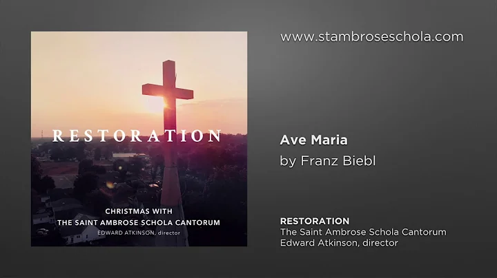 Ave Maria - Edward Atkinson, the Saint Ambrose Sch...