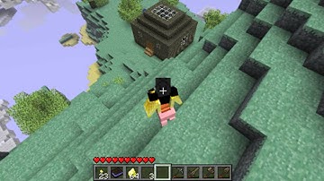 Minecraft Aether Mod Walkthough part 8: Flying pig riding!!!