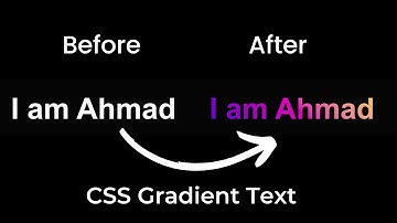 How To Create Gradient Text Using CSS | Gradient Text CSS | CSS Tricks