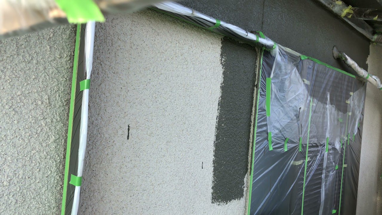 ミラクファンドKC-1000下地調整材を塗る