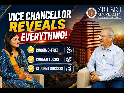 Inside Sri Sri University With The Vice Chancellor | Campus, Students & Vision