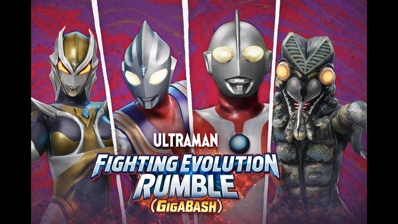 UFE Rumble (GigaBash) CPU vs CPU Ultraman Fighting Evolution Rumble
