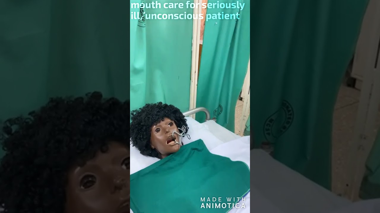 mouth care for seriously ill or unconscious patient @nursingart247