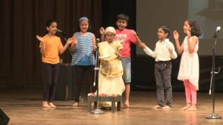 Mobile , skit by kids of Tifr colony2017