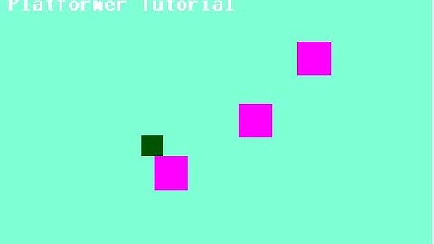 ClickteamFusion2.5 Platformer Tutorial-Part1