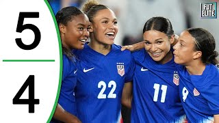 USA vs Canada 2-2 (5-4 Pens) Highlights & Goals - SheBelieves Cup Final 2024