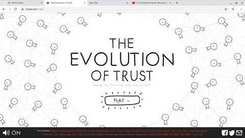how to get the best and worst scores in the evolution of trust :D