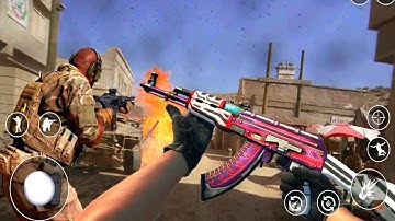 FPS Gun Strike: Offline Encounter Shooting 3D_ Gun Strike Game_ Android GamePlay