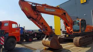 Гусеничный экскаватор Doosan DX340 LCA - обзор и характеристики