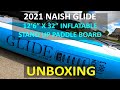 2021 NAISH Glide 12'6" X 32" Stand Up Paddle Board (SUP) Unboxing