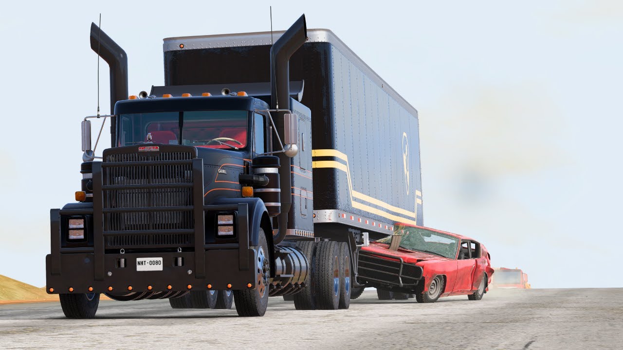 Trucks vs RoadRage #1 | BeamNG Drive