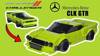 77237 Mercedes-Benz CLK GTR - Lego Speed Champions Alternative MOC Tutorial