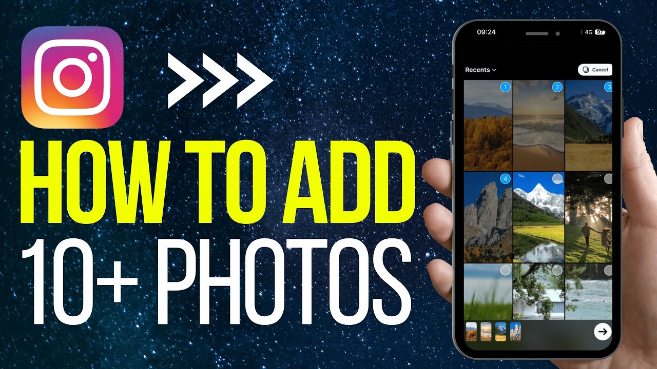how-to-add-more-than-10-photos-on-instagram-post-story-2025-youtube