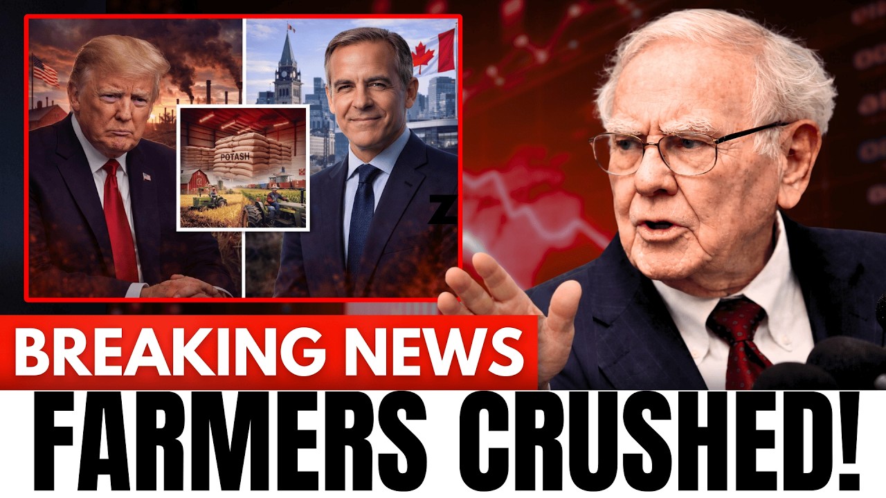 BREAKING: Mark Carney’s Potash Weapon CRUSHES Trump’s Farmers | Buffett Responds